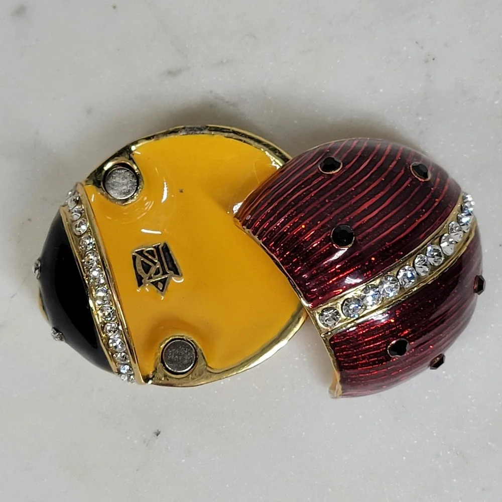Kingspoint Designs Ladybug Enamel Trinket Box 2